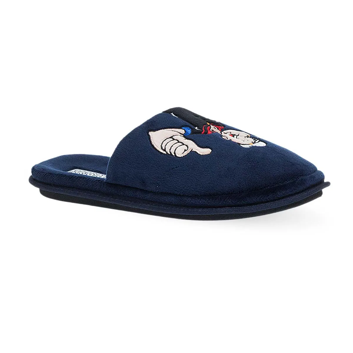 Ανδρικές υφασμάτινες  παντόφλες με τόν Popeye the sailor  Comfort  χειμερινές της PAREX - Μπλέ
