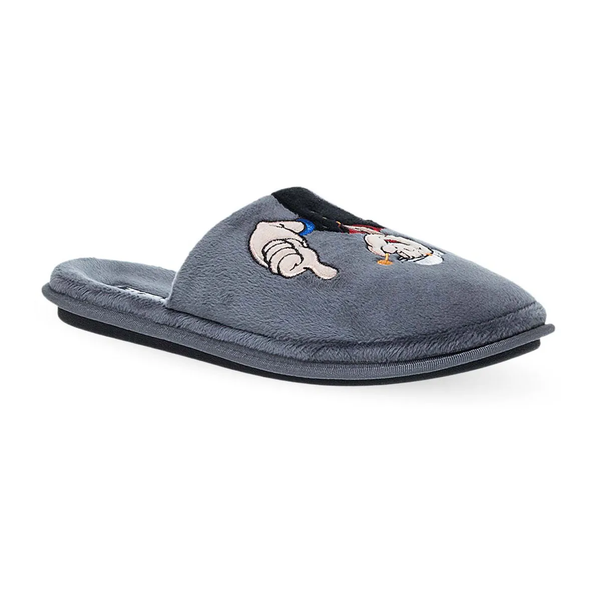 Ανδρικές υφασμάτινες  παντόφλες με τόν Popeye the sailor  Comfort  χειμερινές της PAREX - Γκρί