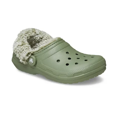 Κλασσικά  ανατομικά σαμπό clog με γούνα Crocs απο καουτσούκ Cargo
