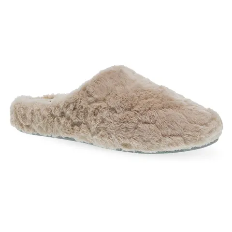 Γυναικείες Comfort παντόφλες  χειμερινές της PAREX - Μπέζ