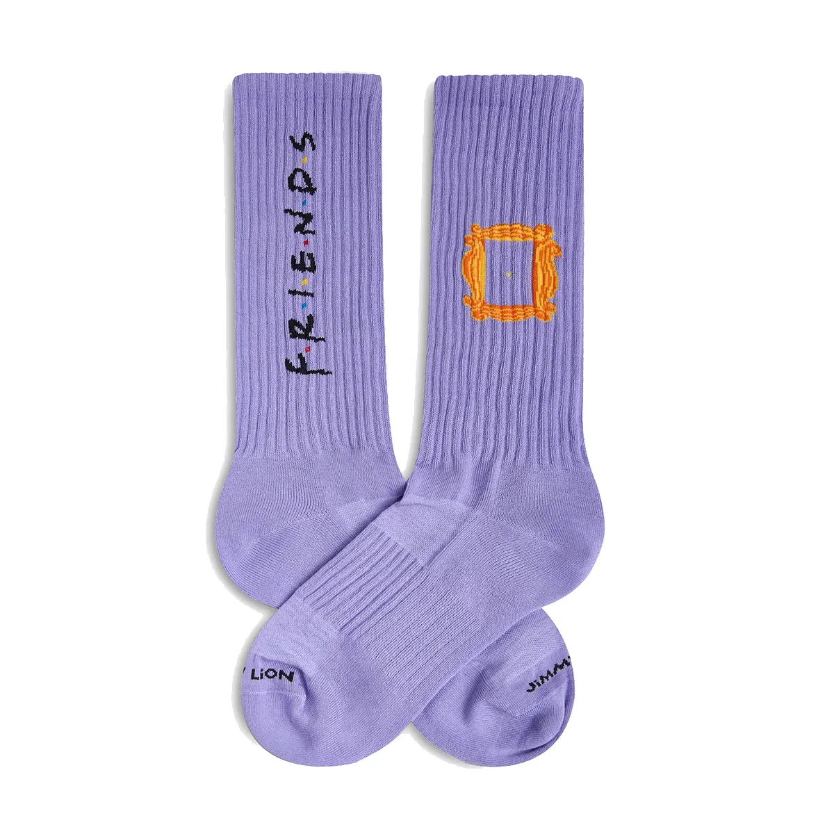 Γυναικείες κάλτσες Jimmy Lion Athletic Friends Door - Purple
