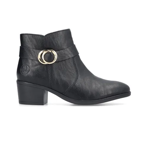 Ανατομικά Comfort angle boot μποτάκια της RIEKER - μαύρο