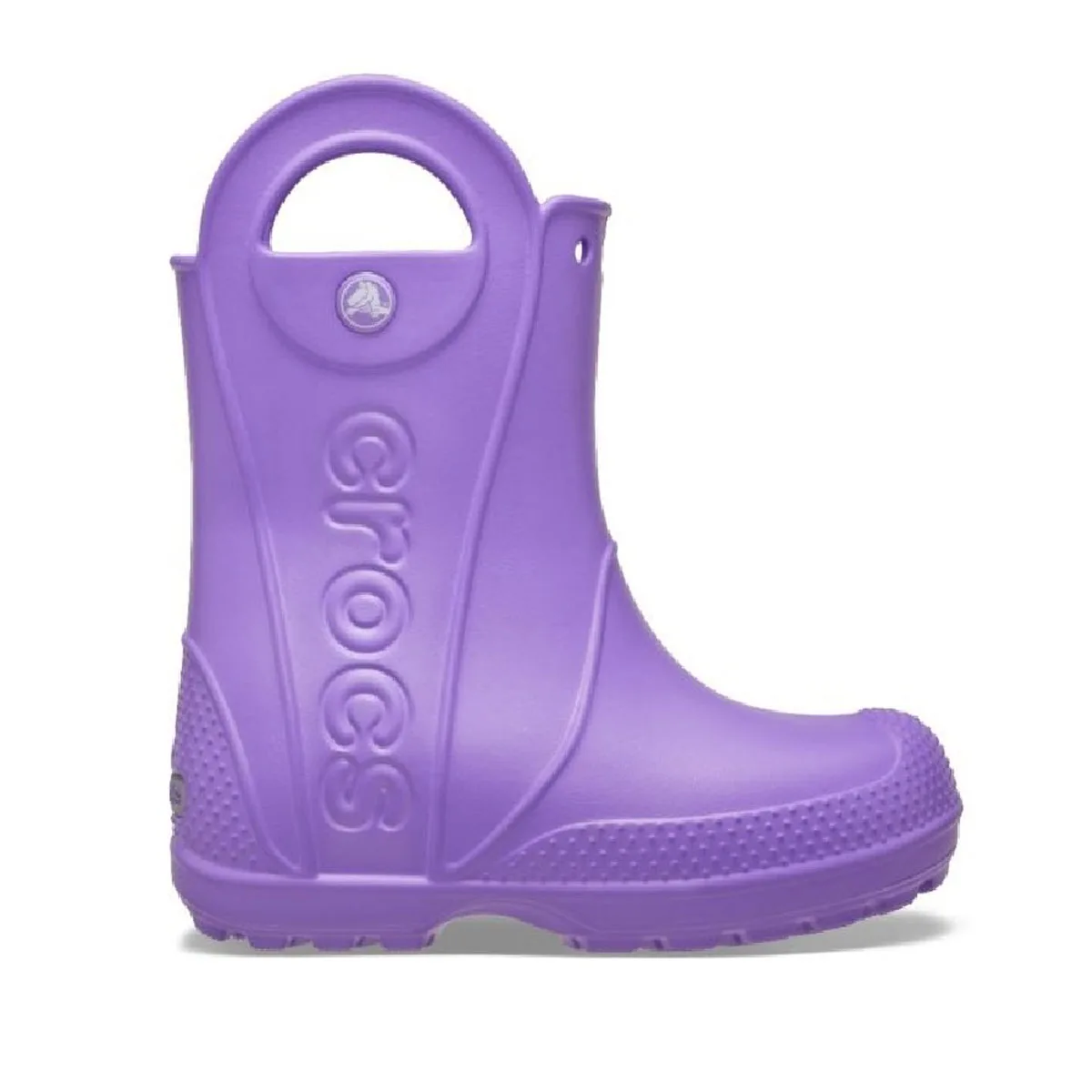 Εφηβικές γαλότσες Crocs 211052-5FJ Handle It Rain Boots - Μώβ