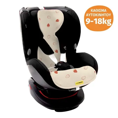 Aeromoov Αντι-ιδρωτικό κάλυμμα Air Layer 9-18kg για κάθισμα αυτοκινήτου - Group 1 Berry