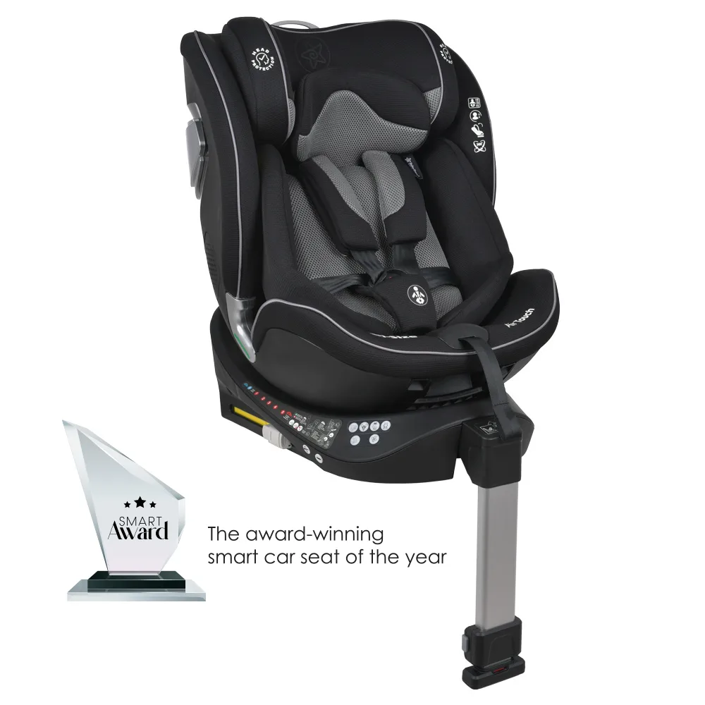Bebe Stars ΚΑΘΙΣΜΑ ΑΥΤΟΚΙΝΗΤΟΥ AIR TOUCH I-SIZE 360° 40-150cm BLACK