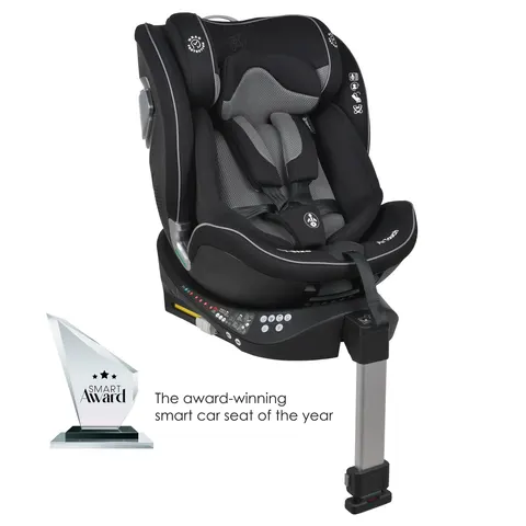 Bebe Stars ΚΑΘΙΣΜΑ ΑΥΤΟΚΙΝΗΤΟΥ AIR TOUCH I-SIZE 360° 40-150cm BLACK