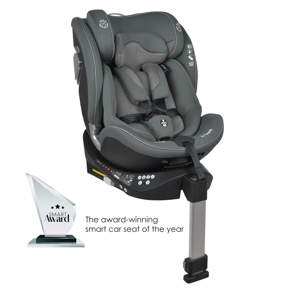 BEBE STARS ΚΑΘΙΣΜΑ ΑΥΤΟΚΙΝΗΤΟΥ AIR TOUCH I-SIZE 360° 40-150cm GREEN