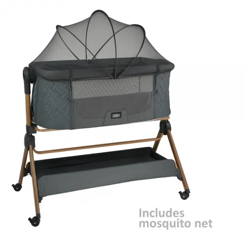 Bebe Stars Λίκνο Serenity 2 in 1 Smoked Grey 846-186