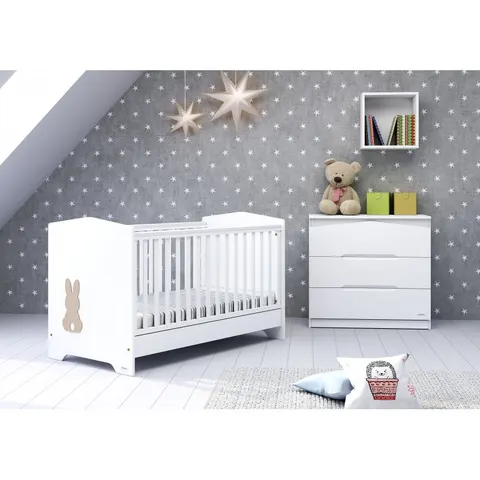Casababy Rabbit βρεφικό κρεβάτι μετατρεπόμενο σε προεφηβικό
