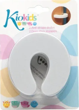 Kiokids Ασφαλεία Πόρτας 2 τεμαχίων Λευκό