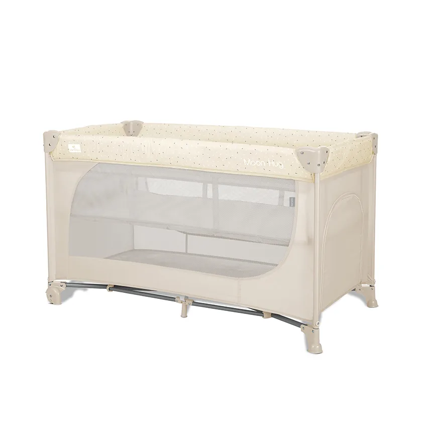Lorelli Παρκοκρεβατο MOON HUG BEIGE 2 επιπεδων