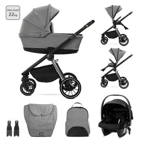 LORELLI Πολυκαρότσι BIANCA 3in1 Grey