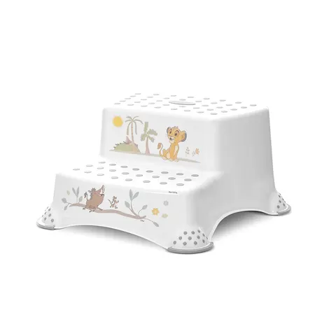 Διπλό Βοηθητικό Σκαλοπατάκι Μπάνιου Royal Lion White