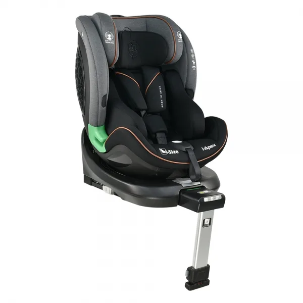 Κάθισμα Αυτοκινήτου i-Apex i-Size 360° Grey 916-186 Bebe Stars