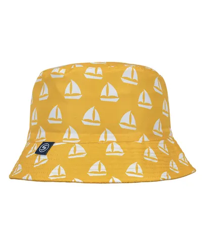 Καπέλο κώνος παιδικό boats yellow