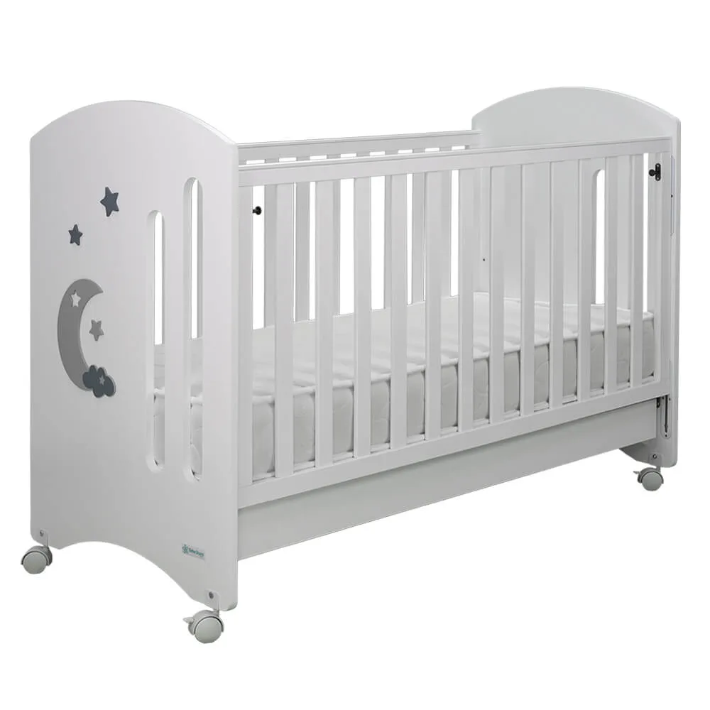 Κρεβάτι Azure White Bebe Stars 450-02