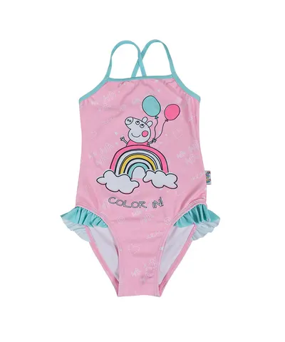 Μαγιό ολόσωμο Peppa Pig rainbow