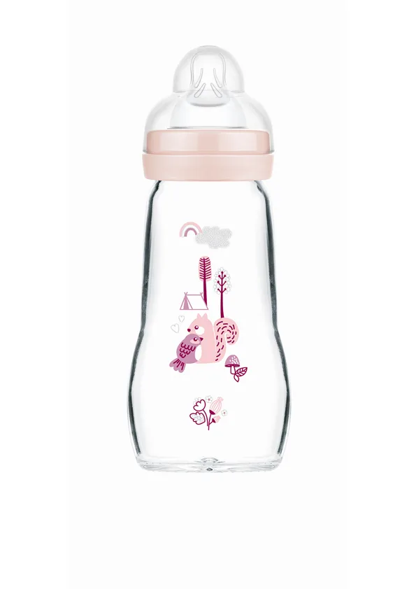 Μπιμπερό Γυάλινο Feel Good 260ml