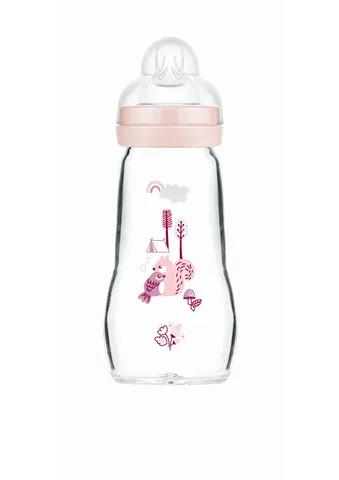 Μπιμπερό Γυάλινο Feel Good 260ml