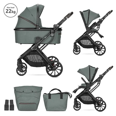 Παιδικό καρότσι GLORY 2in1 Lorelli Green