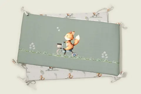 ΠΑΝΤΑ ΔΙΠΛΗΣ ΟΨΗΣ Design 423 Μέντα OLIVER BABY