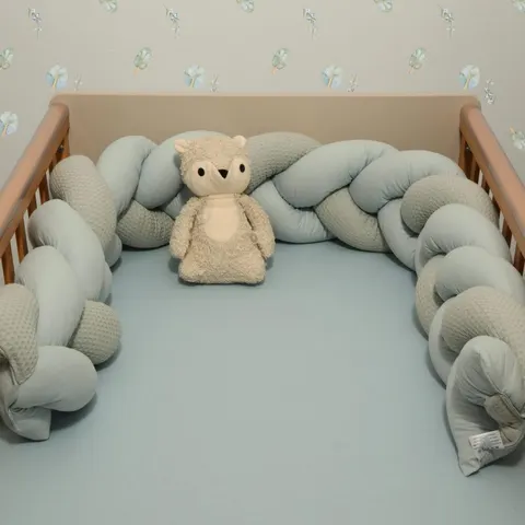 Πλεξούδα Τριπλή Βαμβακερή Design 453 20x200cm με Ειδική Εσωτερική Επένδυση Oliver Baby