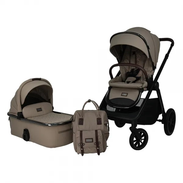 ΠΟΛΥΚΑΡΟΤΣΙ BEBE STARS MYTHOS 2 IN 1 NATURAL BEIGE