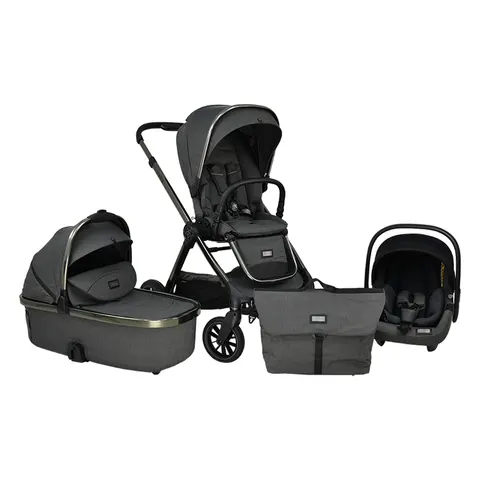 ΠΟΛΥΚΑΡΟΤΣΙ ONYX 3 IN 1 GREY  Bebe Stars