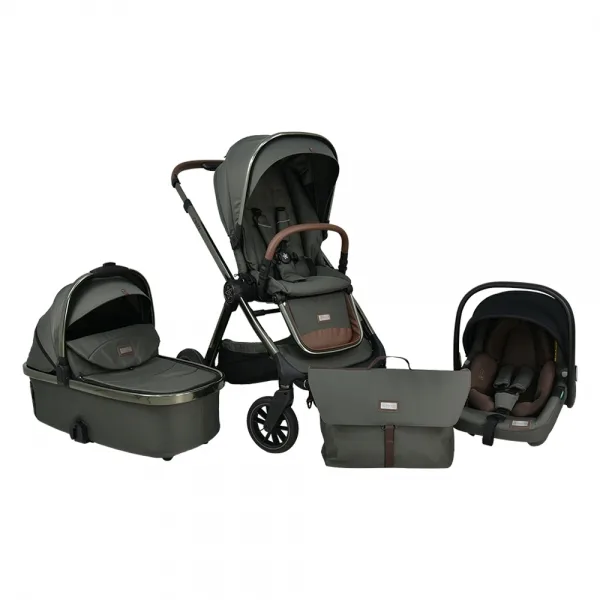 Πολυκαρότσι Onyx 3σε1 Dusty Olive Bebe Stars