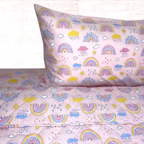 Σετ Σεντόνια Παιδικά (170X260) Rainbow Clouds