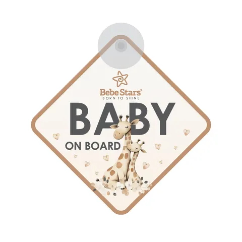 ΣΗΜΑ BABY ON BOARD ΜΕ ΒΕΝΤΟΥΖΑ