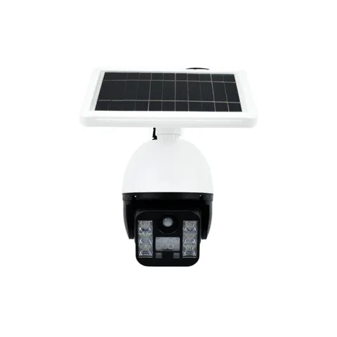 Ηλιακό Φωτιστικό σε Σχήμα Κάμερας 6 SMD LED με Ανιχνευτή Κίνησης