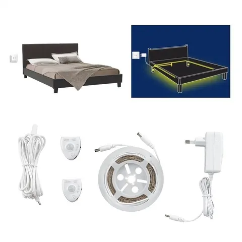 Δύο Led Ταινίες με Αισθητήρα Κίνησης για Ασφάλεια στο Σπίτι την Νύχτα