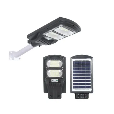 Ηλιακός Προβολέας LED SMD 100W με Βραχίονα Στήριξης και Τηλεχειριστήριο