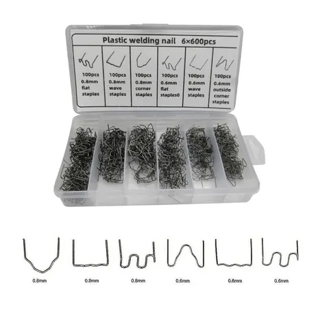 Σύρματα Συγκόλλησης Πλαστικών 0,6 mm, 0,8 mm 600τμχ.