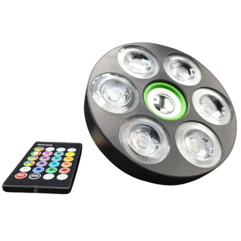 Προβολέας Disco LED RGB+W 4 σε 1 με Bluetooth & Στροβοσκοπικά Εφέ
