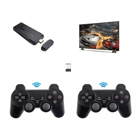Ηλεκτρονική Παιδική Ρετρό Κονσόλα 4K Ultra HD Game Stick