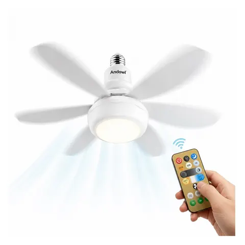 Ανεμιστήρας Οροφής και Λάμπα LED 40W με Τηλεχειριστήριο 2 Σε 1