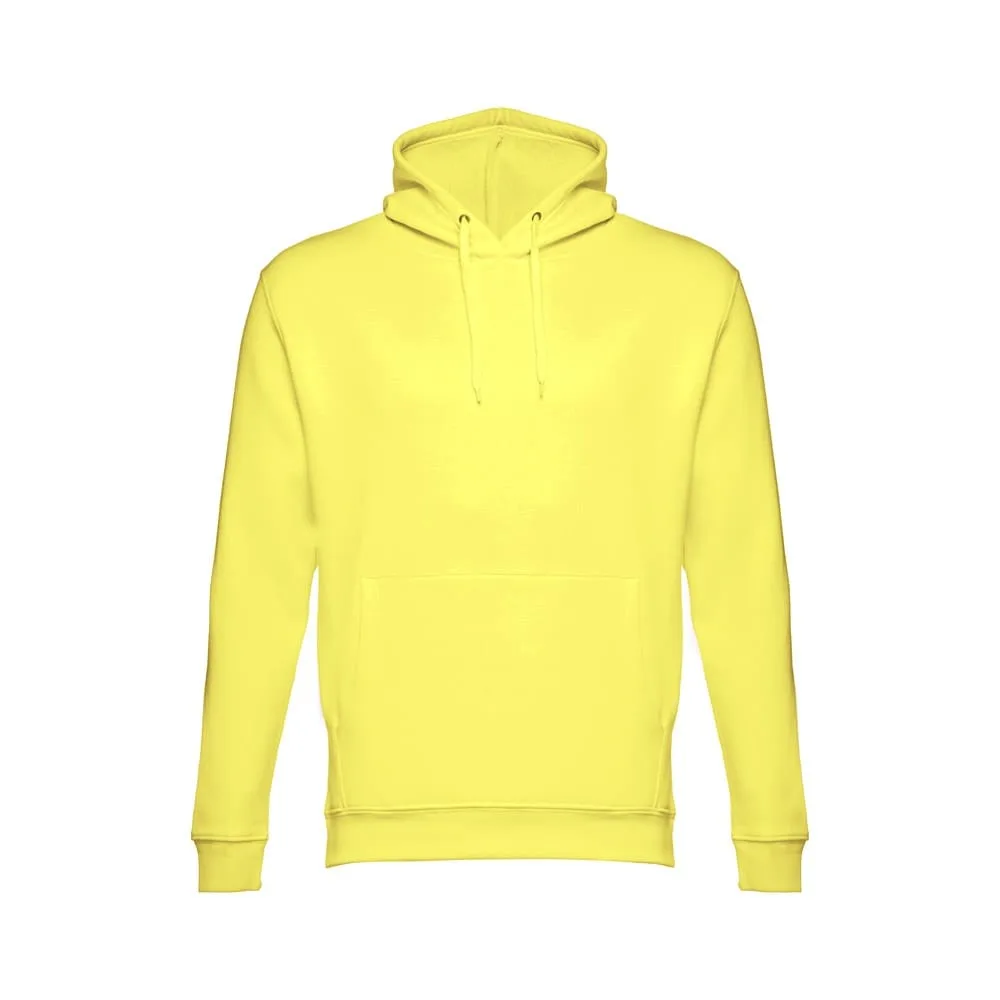 THC PHOENIX. Φούτερ (unisex) με κουκούλα από βαμβάκι και πολυεστέρα - m, κίτρινο-λάιμ - pa_μέγεθος: m, pa_χρώματα: κίτρινο-λάιμ