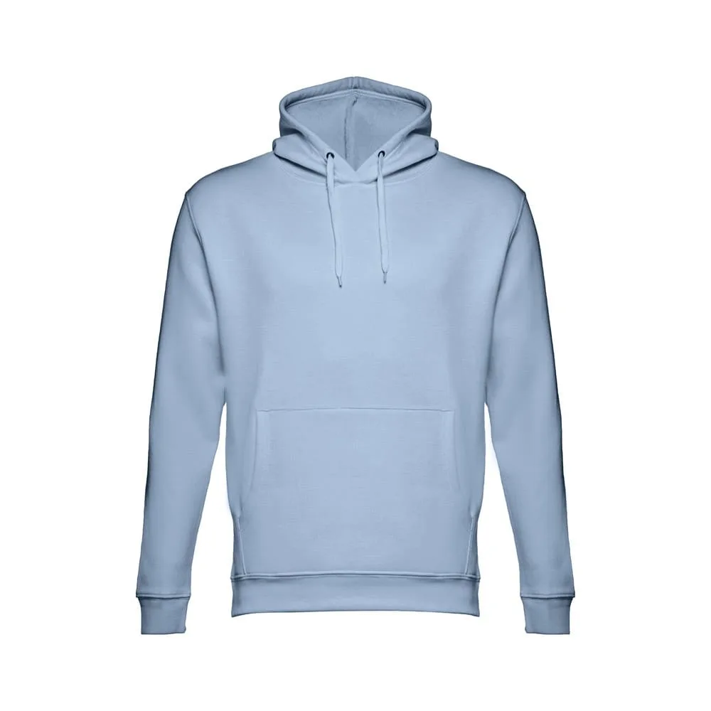 THC PHOENIX. Φούτερ (unisex) με κουκούλα από βαμβάκι και πολυεστέρα - m, παστέλ-μπλε - pa_μέγεθος: m, pa_χρώματα: παστέλ-μπλε
