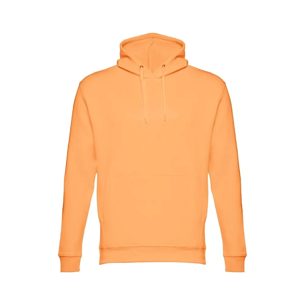 THC PHOENIX. Φούτερ (unisex) με κουκούλα από βαμβάκι και πολυεστέρα - l, κοραλί - pa_μέγεθος: l, pa_χρώματα: κοραλί
