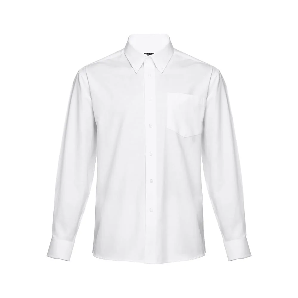 THC TOKYO WH. Ανδρικό πουκάμισο oxford - xxl, λευκό - pa_μέγεθος: xxl, pa_χρώματα: λευκό