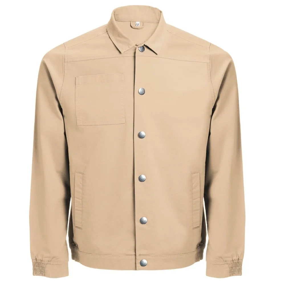 THC BRATISLAVA. Unisex μπουφάν από βαμβάκι και ελαστάνη - xxl, ανοιχτό-καφέ - pa_μέγεθος: xxl, pa_χρώματα: ανοιχτό-καφέ
