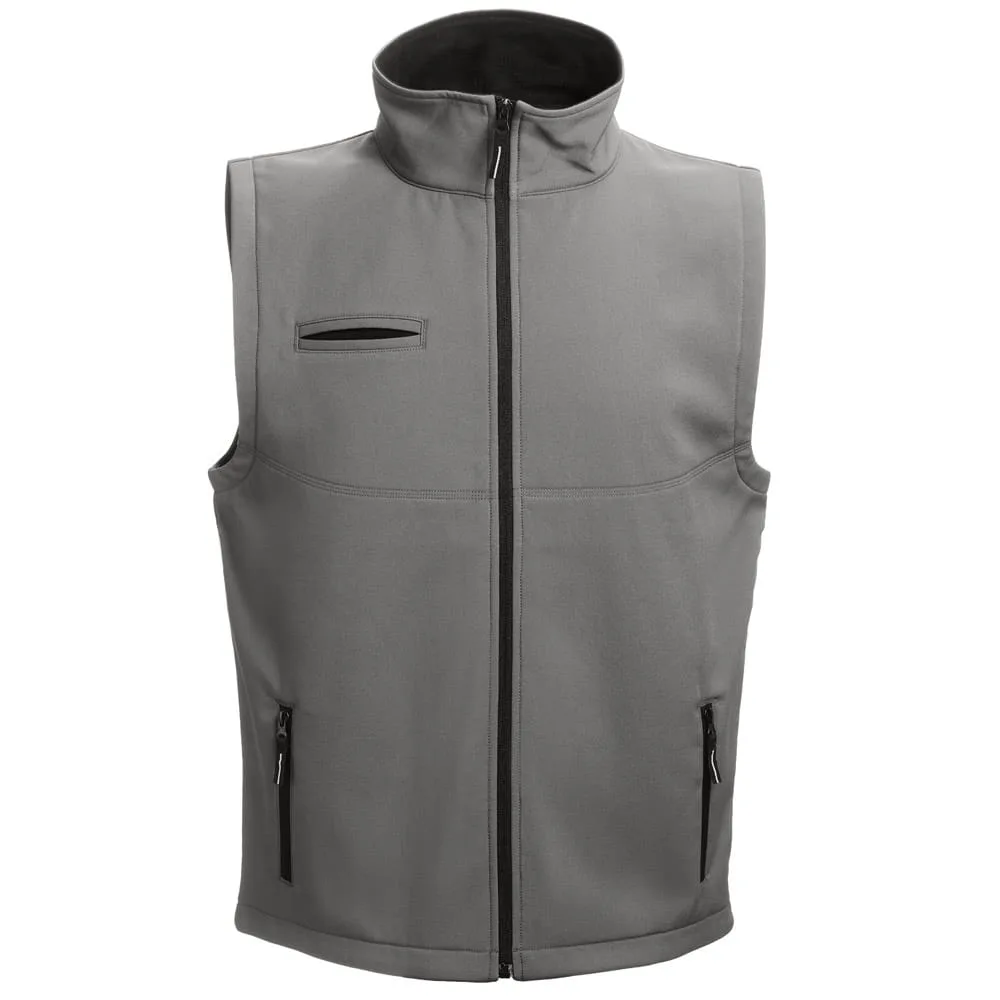 THC BAKU. Γιλέκο Unisex softshell - 3xl, γκρί - pa_μέγεθος: 3xl, pa_χρώματα: γκρί