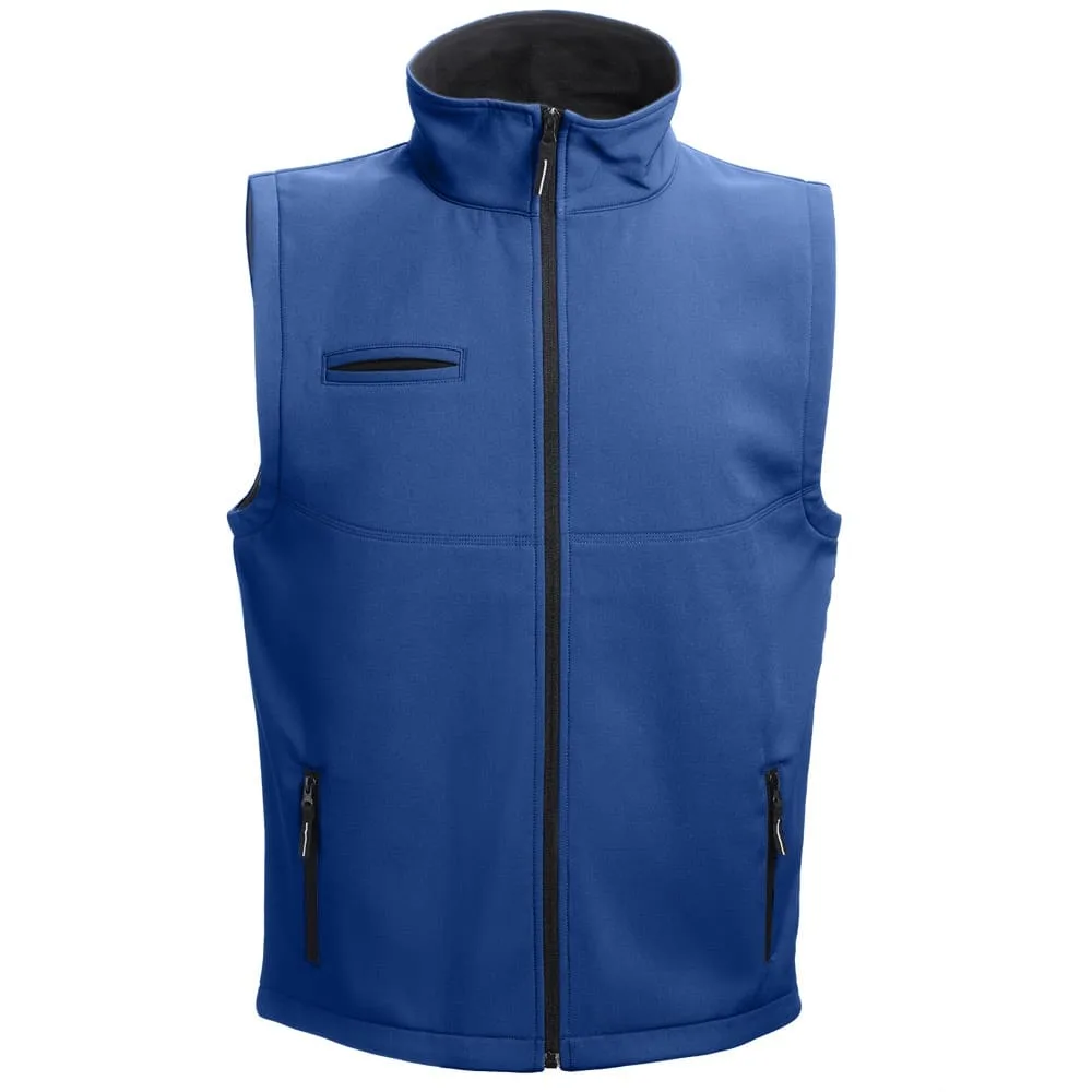 THC BAKU. Γιλέκο Unisex softshell - s, μπλε-ρουά - pa_μέγεθος: s, pa_χρώματα: μπλε-ρουά