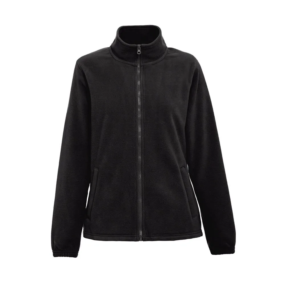THC GAMA WOMEN. Γυναικείο μπουφάν fleece υψηλής πυκνότητας από πολυεστέρα - xl, μαύρο - pa_μέγεθος: xl, pa_χρώματα: μαύρο