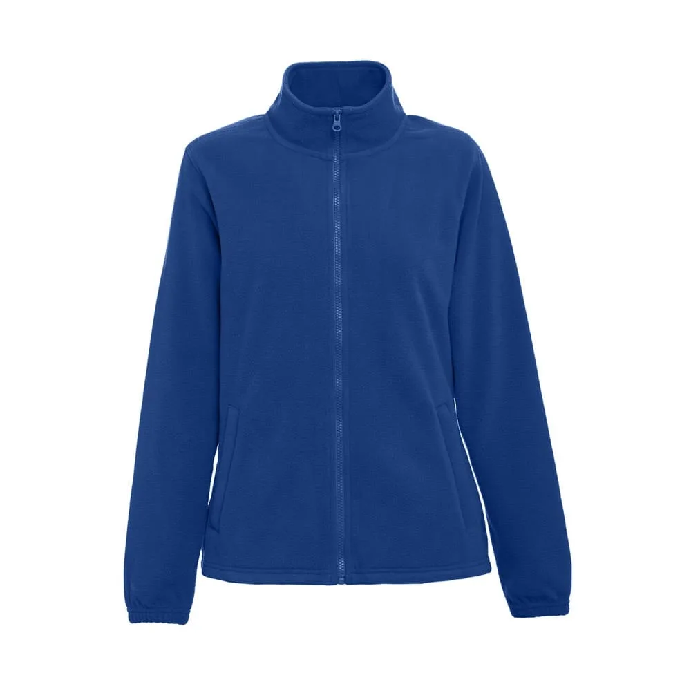 THC GAMA WOMEN. Γυναικείο μπουφάν fleece υψηλής πυκνότητας από πολυεστέρα - xl, μπλε-ρουά - pa_μέγεθος: xl, pa_χρώματα: μπλε-ρουά