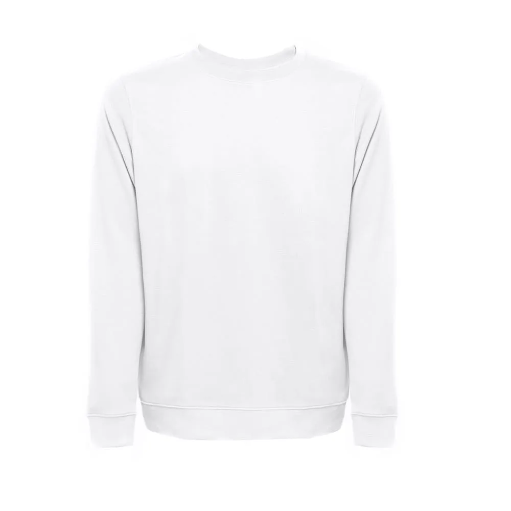 THC COLOMBO WH. Φούτερ (unisex) από ιταλική πετσετέ χωρίς κάρτα. Λευκό χρώμα - s, λευκό - pa_μέγεθος: s, pa_χρώματα: λευκό