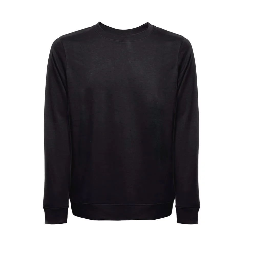 THC COLOMBO. Φούτερ (unisex) από ιταλική πετσετέ χωρίς μπλούζα - m, μαύρο - pa_μέγεθος: m, pa_χρώματα: μαύρο