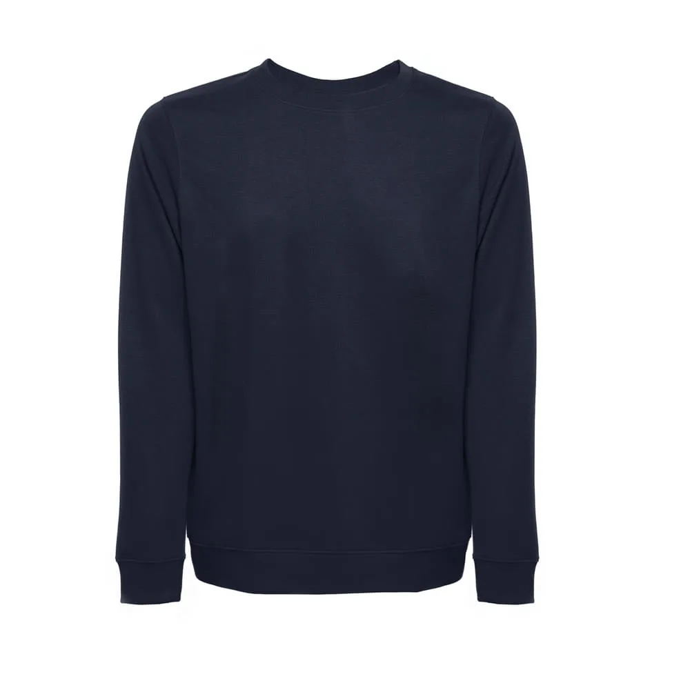 THC COLOMBO. Φούτερ (unisex) από ιταλική πετσετέ χωρίς μπλούζα - s, ναυτικό-μπλε - pa_μέγεθος: s, pa_χρώματα: ναυτικό-μπλε